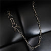 Cool Men's Silver Long Pants Chain Punk Long Biker Wallet Chain For Men - Back View