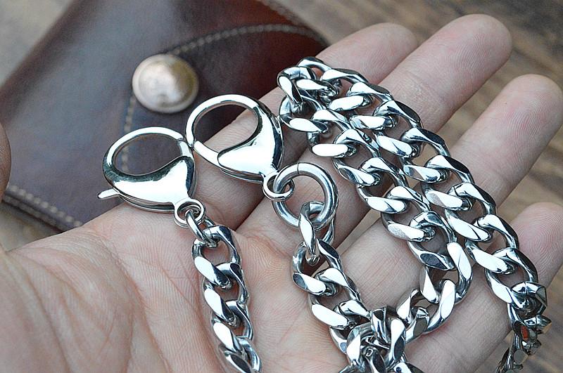 Fashion Men's Women's Silver Long Jean Pants Chain Biker Wallet Chains –  iChainWallets