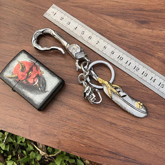 keychain skull Cool Keychains For Guys Cool Keychains for Car Keys Skull Keyrings Cool Keyrings
