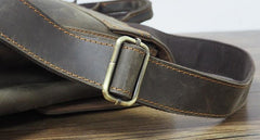 Cool Mens Leather 15inch Laptop Backpack Travel Backpack Leather School Backpacks for Men