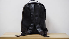 Cool Mens Leather School Backpack Satchel Backpacks Leather Travel Backpack for Men