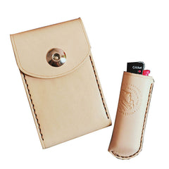 Leather Womens 100's Slim Cigarette Cases Handmade Slim Cigarette Box Holder for Women