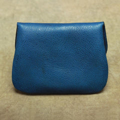 Handmade Small Slim Leather Men's Wallet Coin Holder Card Holder For Men