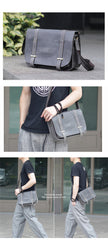 Cool Brown Leather Mens Casual 10