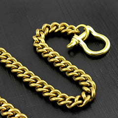 Cool Gold Long Snake Pants Chain Wallet Chain Long Biker Wallet Chain For Men
