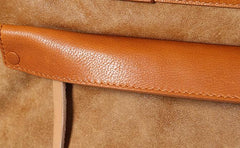 Genuine Leather Mens Briefcase Work Bag Laptop Bag Business Bag for Men
