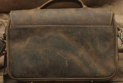 Genuine Leather Small Messenger Bag Camera Bag Camera Shoulder Bag For Men