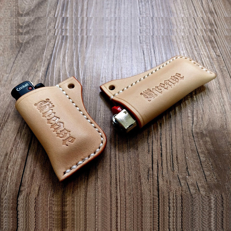 Leather Bic Lighter Case Leather Cricket Lighter Holder Leather