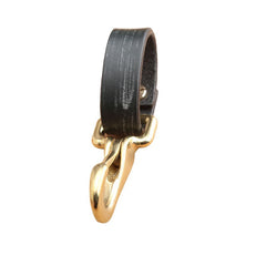 Handmade Leather Belt Loop with Keyrings Key Holders Leather Belt KeyChain Clip