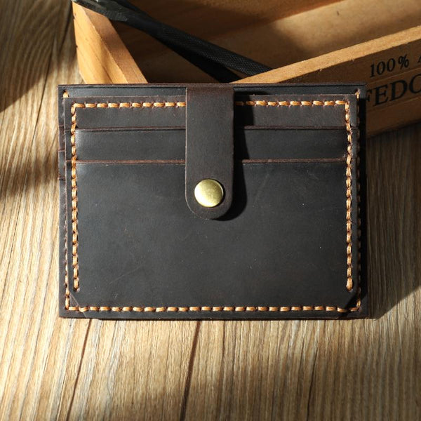 card wallet mens Handmade Credit Card Wallet Mens Card Holder Wallet Men Mens Card Case Wallet