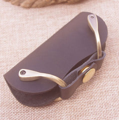 key fob keychain leather​ Cool Keychains for Men Handmade Leather Keychain Keychain Leather Holder