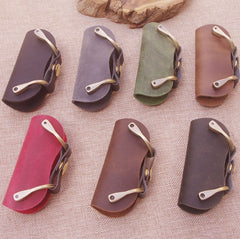 keychain leather wallet Cool Keychains for Men Handmade Leather Keychain Keychain Leather Holder