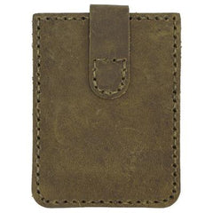 Leather Mens Card Holder Wallet Handmade Leather Card Holder Slim Card Wallet for Men