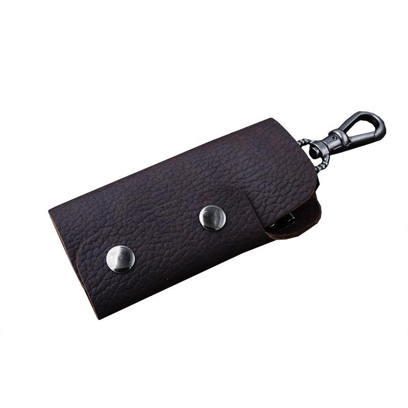 Handmade Leather Mens Key Holders Key Wallet With Belt Clip Key Holder