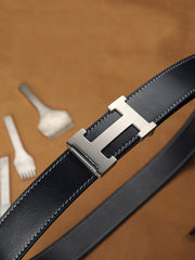 Handmade Mens Blue Leather Leather Belts PERSONALIZED Leather Belt for Men