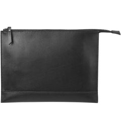 Handmade Mens Slim Clutch Purse Folder Purse Personalized Leather Envelope Bag for Men