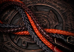 Handmade Leather Braided Biker Trucker Carp Wallet Chain for Chain Wallets Biker Wallet Trucker Wallet