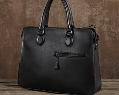 Handmade Leather Mens Cool Messenger Bag Briefcase Work Bag Business Bag Laptop Bag for men