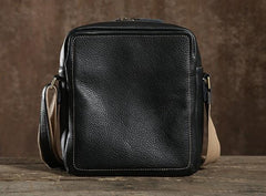 Handmade Leather Mens Cool Shoulder Bag Messenger Bag Chest Bag Bike Bag Cycling Bag for men