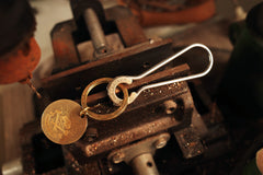 Horse Shoe Keyrings Silver Moto KeyChains Keyring Moto Key Holder Key Chain for Men