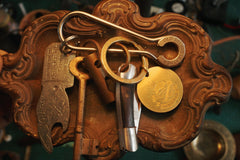 Horse Shoe Keyrings Silver Moto KeyChains Keyring Moto Key Holder Key Chain for Men