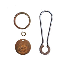 Horse Shoe Keyrings Silver Moto KeyChains Keyring Moto Key Holder Key Chain for Men