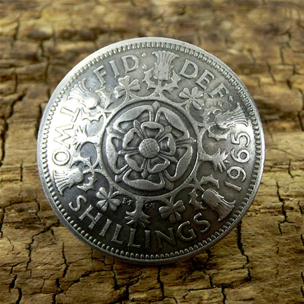 Shilling Wallet Conchos Coin Shilling Conchos Button Conchos Screw Back Decorate Concho Shilling Biker Wallet Concho Wallet Conchos