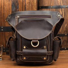 Leather Belt Pouch Mens Waist Bag Bet Tool Bag BUMBAG for Men