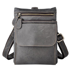 Cool Leather Mens Belt Pouch Waist Bag BELT BAG Small Shoulder Bag For Men