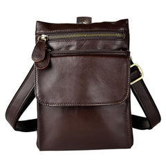 Cool Leather Mens Belt Pouch Waist Bag BELT BAG Small Shoulder Bag For Men