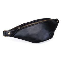 Leather Mens FANNY PACK MENS WAIST BAG HIP PACK BELT BAG FOR MEN