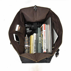 Vintage Leather Mens Large Overnight Bag Weekender Bag Travel Bag Duffle Bag for Men