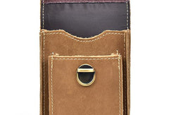 MEN LEATHER Belt Pouch WAIST BAG Cell Phone Holsters BELT BAG for Men