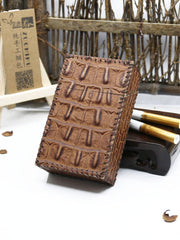 Cool Leather Cigarette Holder Handmade Mens Cigarette Holder Case for Men