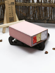 Handmade Leather Womens Pink Cute Cigarette Holder Case for Women