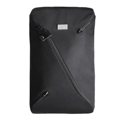 Cool OXFORD CLOTH PVC Black Men's Sling Bag Chest Bag One Shoulder Backpack For Men