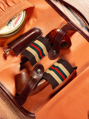 Pipe Rollup Bag, Leather Tobacco Pipe Pouch, The Pipe Smoker's Full Set, Handmade Pipe Tobacco Case