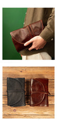 Pipe Rollup Bag, Leather Tobacco Pipe Pouch, The Pipe Smoker's Full Set, Handmade Pipe Tobacco Case