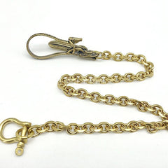 Cool Brass Dragon 40cm Rock Wallet Chain Biker Jean Wallet Chain Trucker Wallet Chain for Men