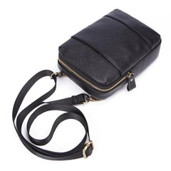 Fashion Brown Leather Men's Belt Pouch Belt Bag Black Mini Side Bag For Men