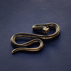 Snake Brass Keyring Moto KeyChain Snake Hook Keyrings Moto Key Holders Key Chain Key Rings for Men