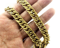 Solid Brass Wallet Chain Cool Punk Rock Biker Trucker Wallet Chain Trucker Wallet Chain for Men