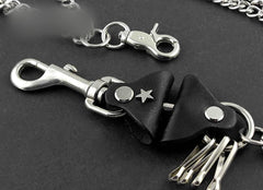 Solid Stainless Steel Wallet Chain Cool Punk Rock Biker Trucker Wallet Chain Trucker Wallet Chain for Men