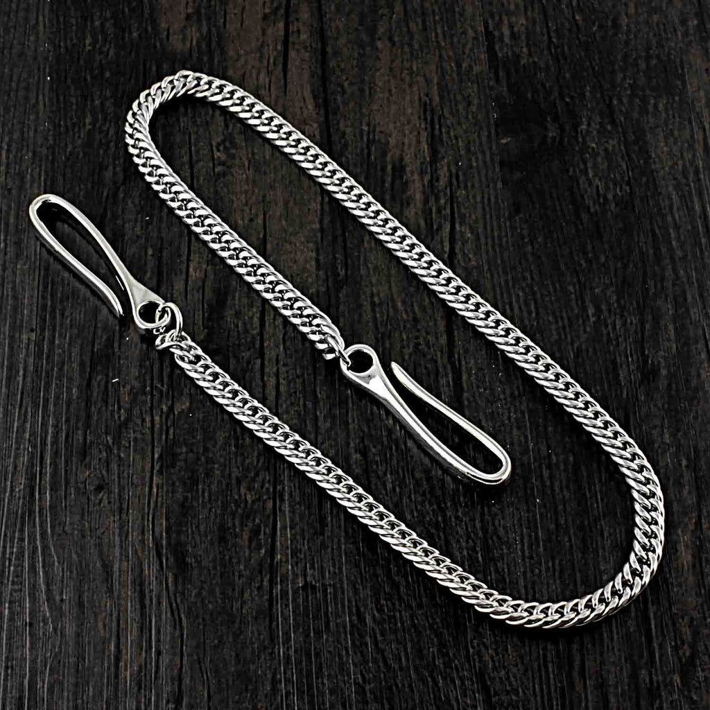 Badass Stainless Steel Mens Double Layer Pants Chain Long Wallet Chain –  iChainWallets