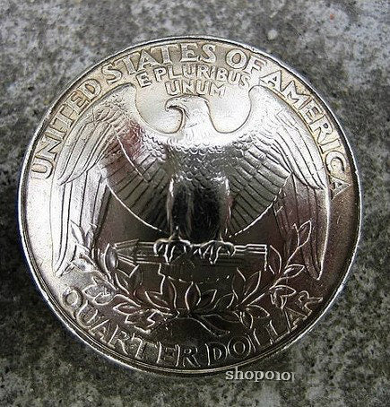 Silver Wallet Conchos Coin Quarter Dollar Conchos Button Gold Conchos Screw Back Decorate Concho Quarter Dollar Biker Wallet Concho