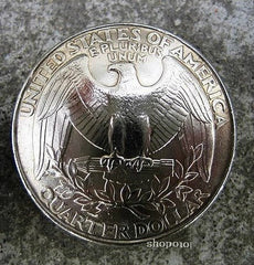 Silver Wallet Conchos Coin Quarter Dollar Conchos Button Gold Conchos Screw Back Decorate Concho Quarter Dollar Biker Wallet Concho