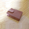 Cool Handmade Brown Leather Mens Cigarette Case for Men