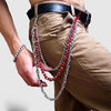 3-Layer Wallet Chain Cool Wallet Chain Triple Wallet Chain Biker Wallet Chain Trucker Wallet Chain for Men