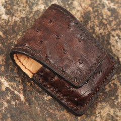 Cool Mens Leather Zippo Lighter Cases with Loop Zippo lighter Holders with clips