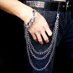 Metal Cool Wallet Chain Biker Trucker Wallet Chain Trucker Wallet Chain for Men